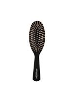 Wood Large Oval Brush Short Bristles